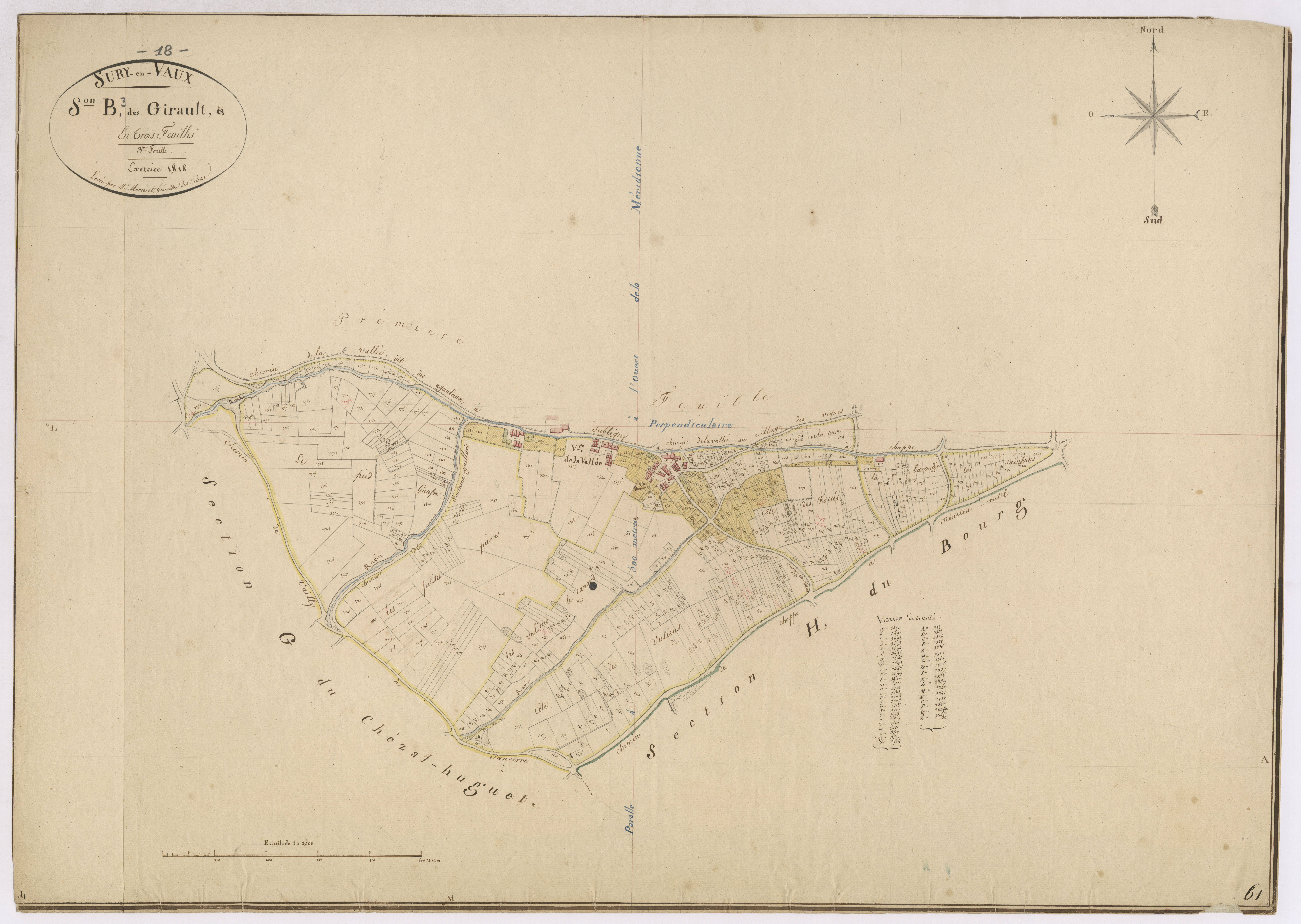 3P 2697/05  Sury-en-Vaux