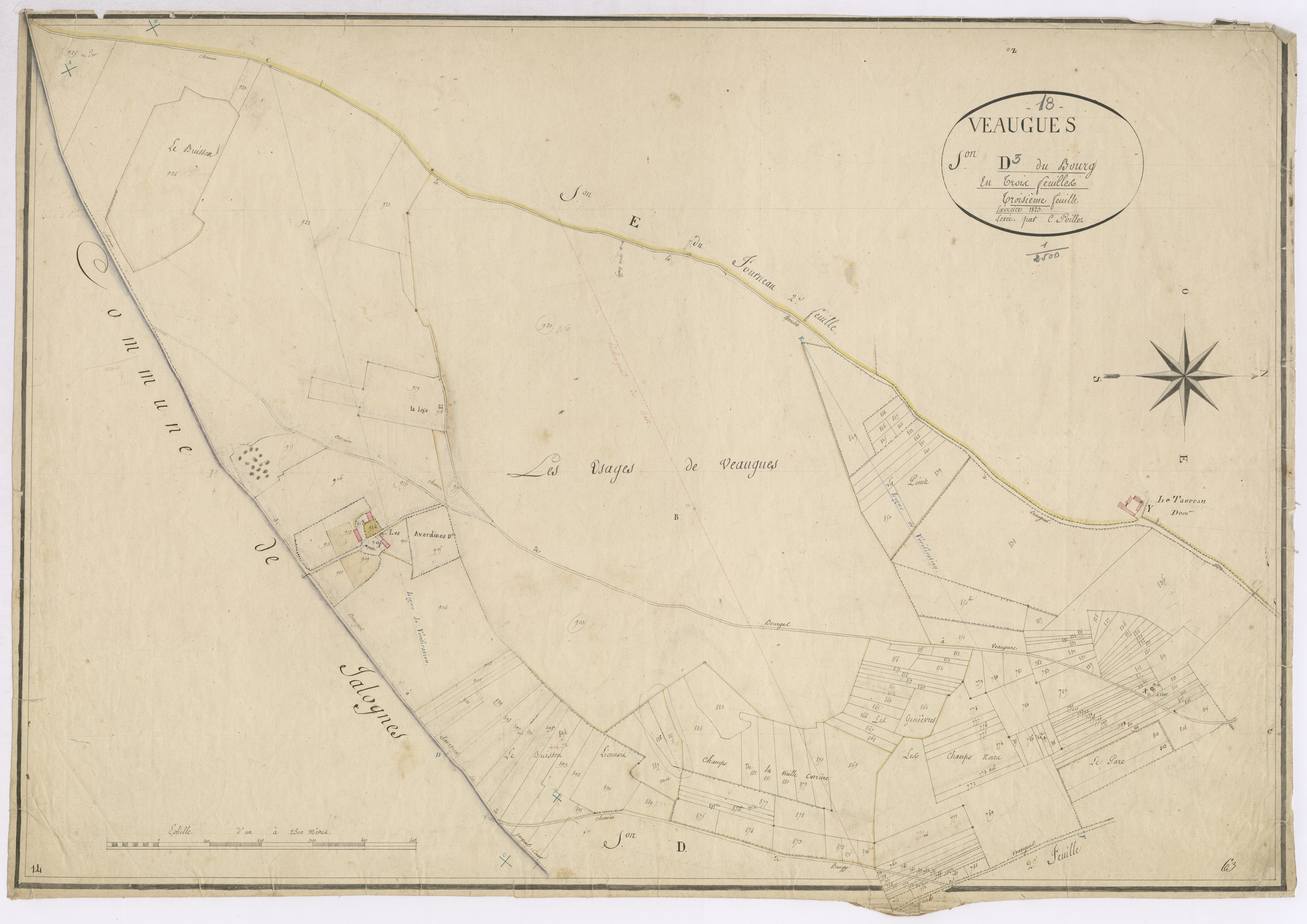 3P 2711/14  Veaugues