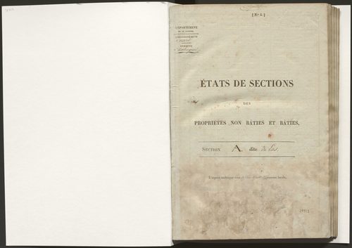 État de section