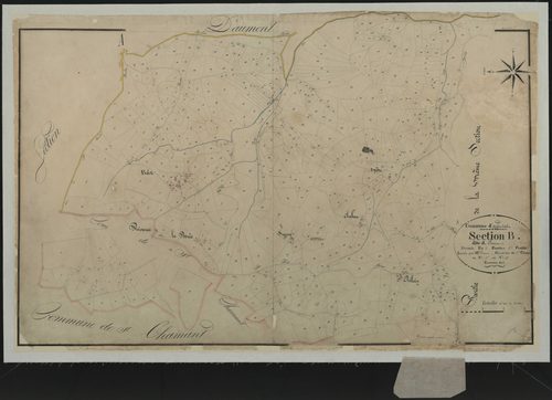 Section B1 de Barran, retombe