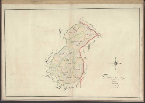 Tableau d'assemblage de la section B de Laval
