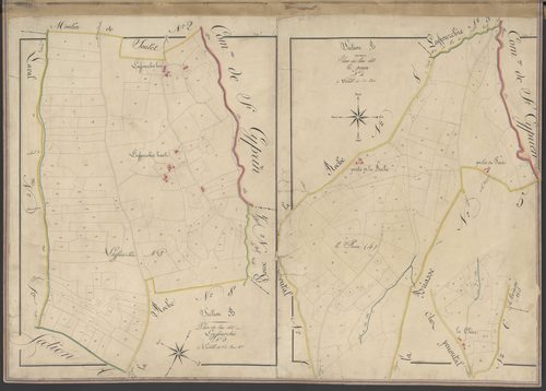 Section B3 de Leyfourchie et B4 du Poux