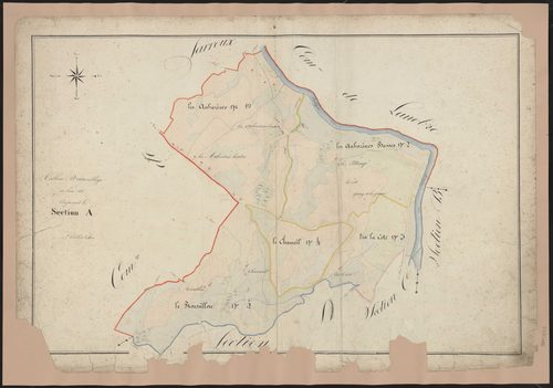 Tableau d'assemblage de la section A