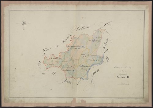Tableau d'assemblage de la section D