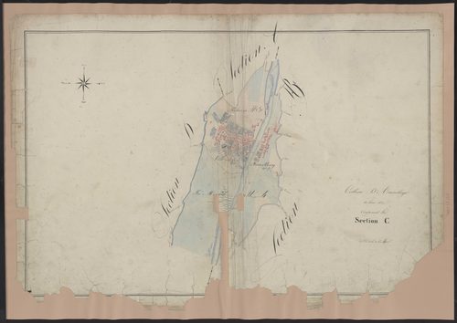Tableau d'assemblage de la section C