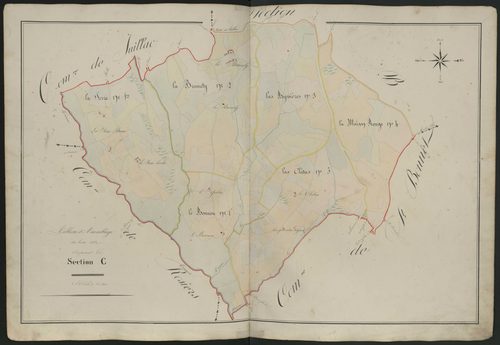 Tableau d'assemblage de la section C