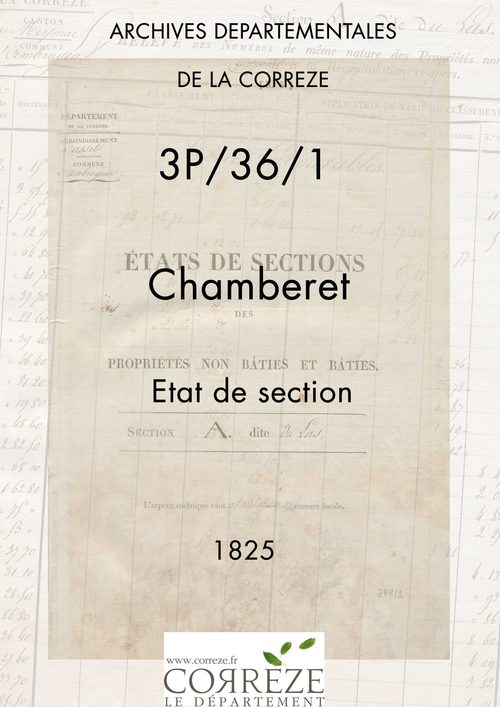Tableau indicatif des propriétaires, des propriétés foncières et de leurs contenances. Relevé des numéros de même nature des propriétés non bâties. Section A à E.