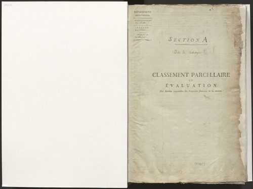 État de section