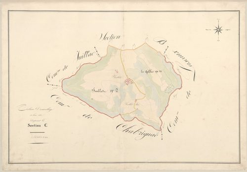 Tableau d'assemblage de la section C