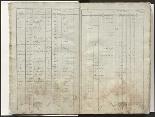 État de section