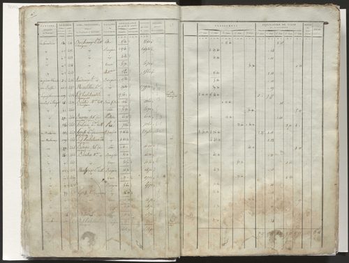 État de section