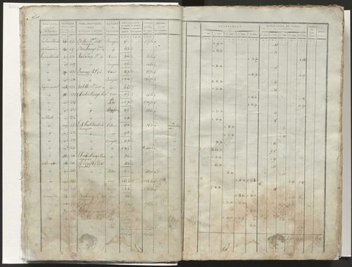 État de section