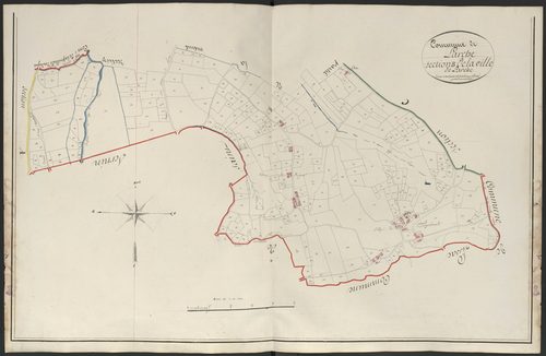 Section B3 de la ville de L'Arche