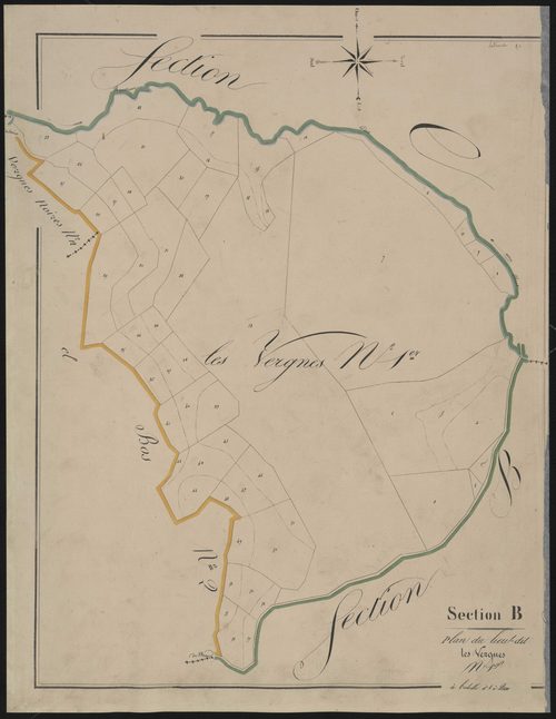 Section B1 des Vergnes