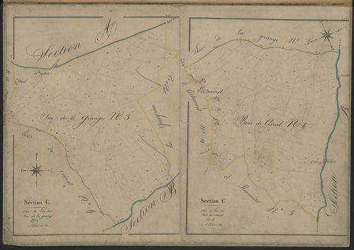 Sections C3 et C4 du Suc de la Grange et du Bois de Coirat