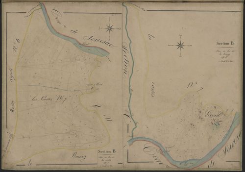 Sections B7-B8 des Costes et du Bourg