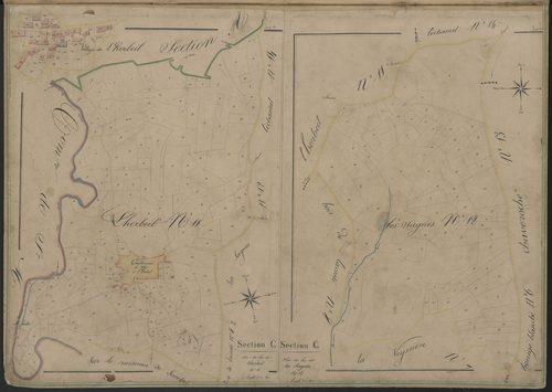 Sections C11 et C12 de l'Herbeil et des Sagnes