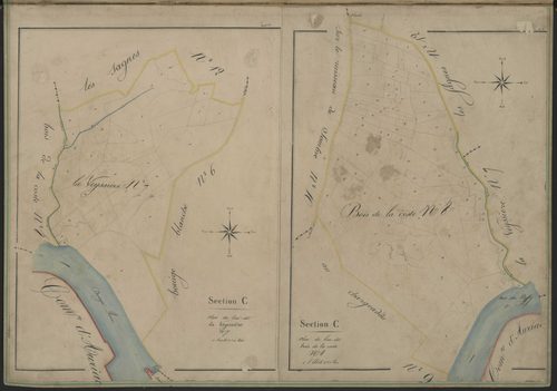 Sections C7 et C8 de la Veyssière et du Bois de la Coste