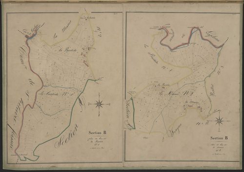 Sections B1-B2 de la Bastide et de la Manie