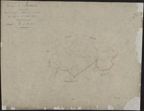 Section E2 tiré de Pradines