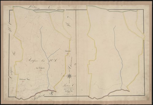 Section C6 d'Antissac-Bas