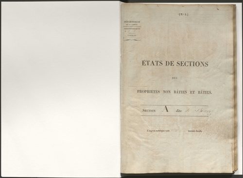 État de section
