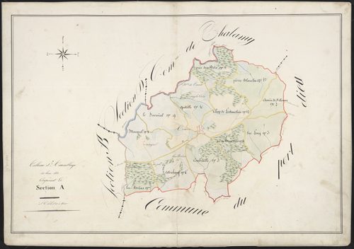 Tableau d'assemblage de la section A