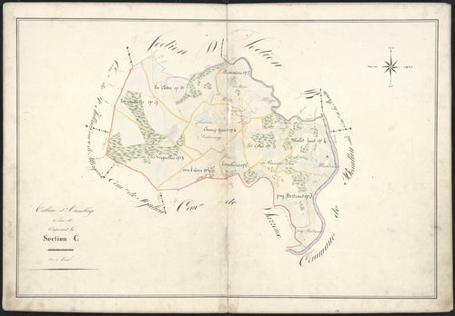 Tableau d'assemblage de la section C