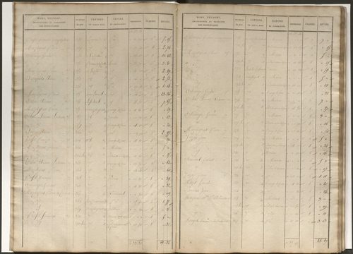 État de section