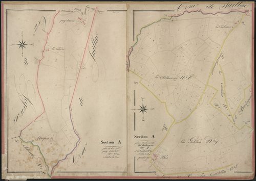 Sections A7/2-A8-A9 de Puy Daura de la Chabesserie et de Las Galibas