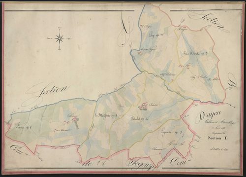 Tableau d'assemblage de la section C