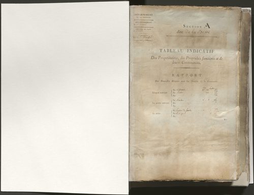 État de section
