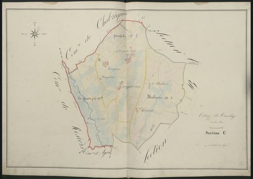Tableau d'assemblage de la section C