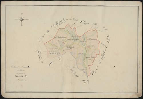 Tableau d'assemblage de la section A