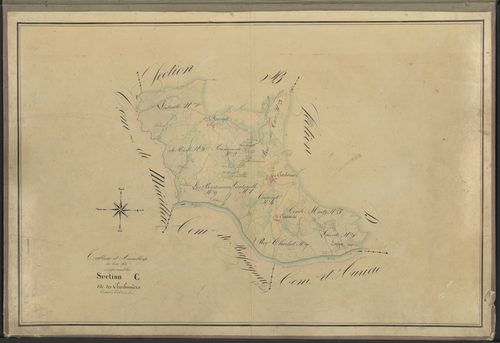 Tableau d'assemblage de la section C des Charbonniers