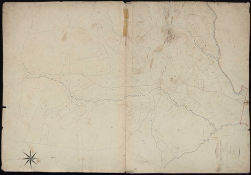 Section F3 du Parveix de Chabanne, extrait de la section D de Tarnac par décret de 1873