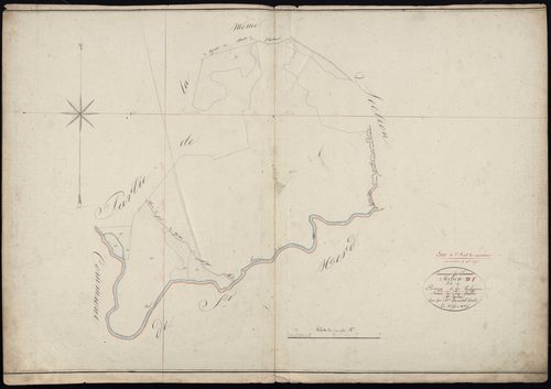 Section F2 du Parveix de Chabanne, extrait de la section D de Tarnac par décret de 1873