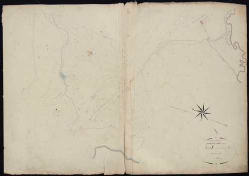 Section F1 du Parveix de Chabanne, extrait de la section D de Tarnac par décret de 1873