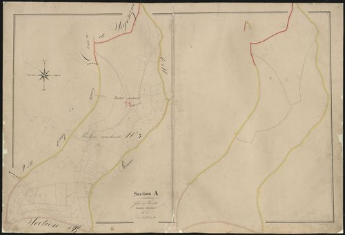Section A3 de Rochas couchant