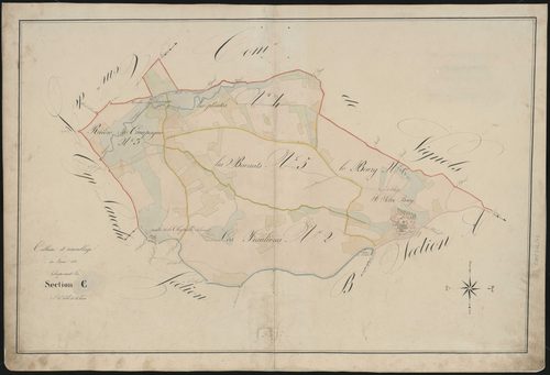 Tableau d'assemblage de la section C