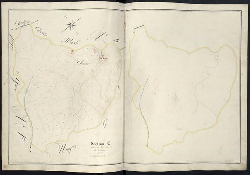 Section C2 du lieu-dit de Chaux