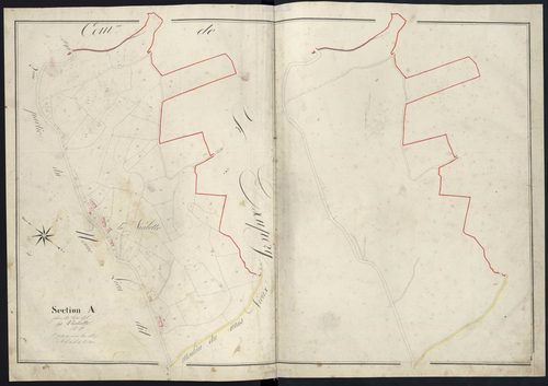 Tableau d'assemblage de la section B de la Vialatte