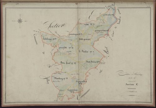 Tableau d'assemblage de la section C