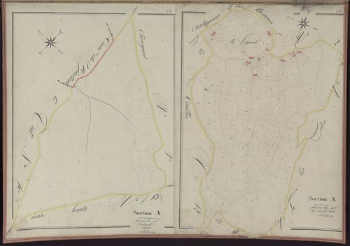 Sections A11-A12 de Fontarelle et des Ceuilles
