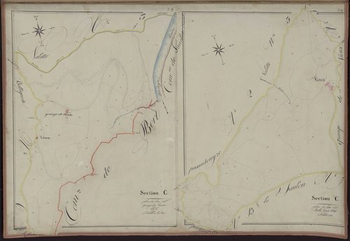 Sections C5-C6 de Grange de Vioux et de Belle Garde
