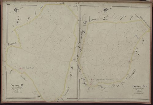 Sections D9-D10 de Puy Lagarde et de Peneyzol