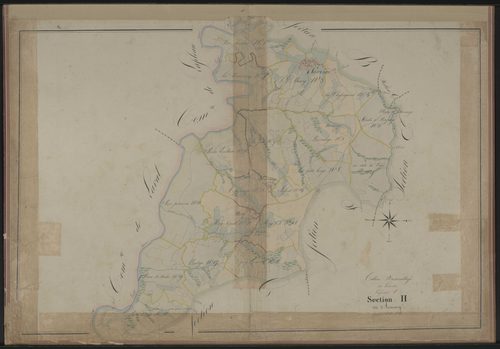 Tableau d'assemblage de la section H d'Aussinange