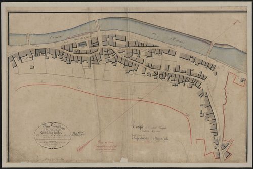 Section 4 du plan géométrique de la ville