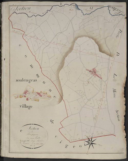 Section E1 de Rieupeyroux