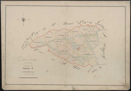 Tableau d'assemblage de la section C
